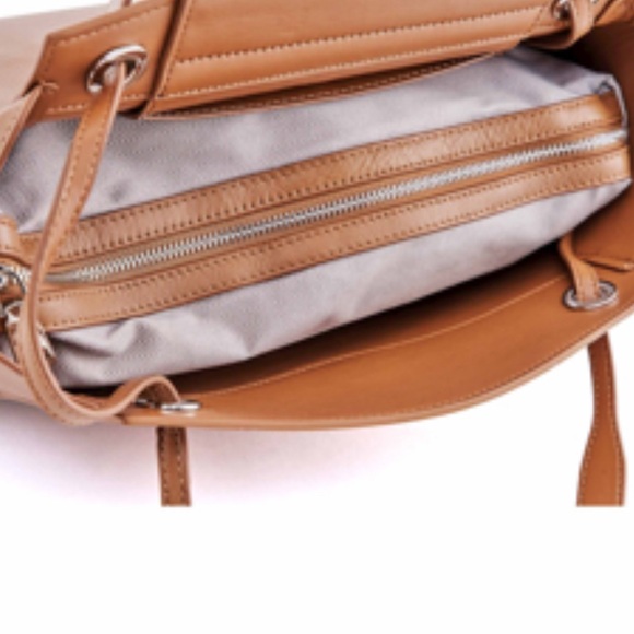 Bolvaint Tan Trapeze-Shape Delphine Bag - Picture 12 of 12